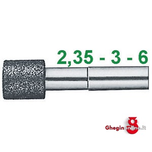 MOLE ABRASIVE DIAMANTATE FORMA CILINDRICA 7884GP 2 MOLE ABR. DIAMANTATE diamond grinding points Prod. SCU
