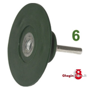 SUPPORTI PER DISCHI ABRASIVI PER ART. DA 7887 E A 7887 V 7887A 75 SUPPORTI x DISCHI ABR. rubber holders and self-fixing, abrasive discs Prod. SCU