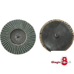 DISCHI LAMELLARI IN ZIRCONIO 7887E 75 120 DISCHI LAMELLARI rubber holders and self-fixing, abrasive discs Prod. SCU