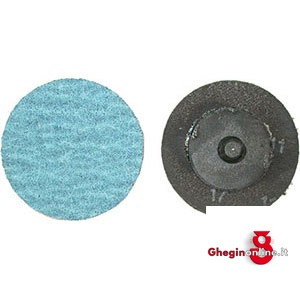 DISCHI ABRASIVI IN ZIRCONIO 7887M 75 120 DISCHI ABRASIVI rubber holders and self-fixing, abrasive discs Prod. SCU