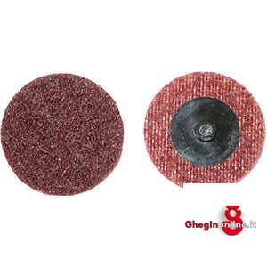 DISCHI ABRASIVI IN MATERIALE FIBROSO SINTETICO 7887R 6 DISCHI ABRASIVI rubber holders and self-fixing, abrasive discs Prod. SCU
