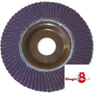 DISCHI ABRASIVI CON SUPPORTO NAWAROFLEX GRANA 115 IN CORINDONE 7922GE 80 DISCHI ABRASIVI (SLTC) grinding wheels "NAWAROFLEX" Orig. Erzett