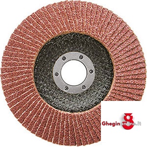 DISCHI LAMELLARI CON SUPPORTO IN FIBRA DI VETRO TIPO PIATTO 7922GP 120 DISCHI LAMELLARI grinding wheels Prod. SCU