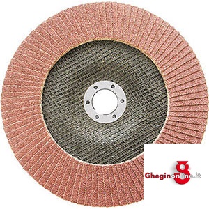 DISCHI LAMELLARI CON SUPPORTO IN FIBRA DI VETRO TIPO PIATTO 7922GR 80 DISCHI LAMELLARI grinding wheels Prod. SCU