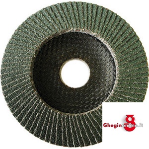 DISCHI LAMELLARI CON SUPPORTO IN FIBRA DI VETRO TIPO PIATTO 7922GT 120 DISCHI LAMELLARI grinding wheels Prod. SCU