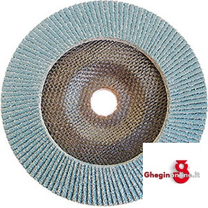 DISCHI LAMELLARI CON SUPPORTO IN FIBRA DI VETRO TIPO A PROFILO PIATTO; Ø MM 180 7923GF 80 DISCHI LAMELLARI grinding wheels Prod. SCU