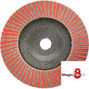 DISCHI LAMELLARI CON SUPPORTO IN FIBRA DI VETRO TIPO A PROFILO PIATTO; Ø MM 180 7923GT 80 DISCHI LAMELLARI grinding wheels Prod. SCU