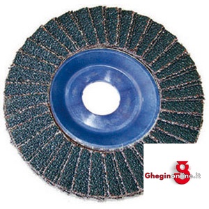 DISCHI LAMELLARI CON SUPPORTO IN NYLON Ø MM 125 7931BE 80 DISCHI LAMELLARI grinding wheels Prod. SCU