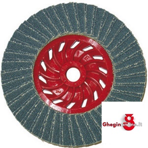 DISCHI CON SUPPORTO IN NYLON Ø MM 115 7932 80 DISCHI LAMELL. X INOX grinding wheels Prod. SCU