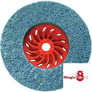 DISCHI CON SUPPORTO IN NYLON, ABRASIVO COMPRESSO IN TNT, Ø MM 115 7932A 2 DISCHI ABRASIVI X INOX grinding wheels Prod. SCU