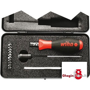 GIRAVITI DINAMOMETRICI IN ASSORTIMENTO 794G 9VE ASS. CON GIRAVITE DIN. torque screwdriver sets Prod. SCU - Orig. Wiha