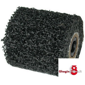 SPAZZOLE ROTATIVE ABRASIVE DIMENSIONI 100X100 MM GRANA EXTRA-GROSSA 7960L SPAZZOLE RETE ABR. abrasive fan grinders wheels Prod. SCU