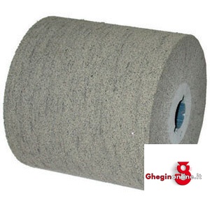 SPAZZOLE ROTATIVE ABRASIVE DIMENSIONI 100X100 MM 7960P 120 SPAZZOLE GOMMA ABR. abrasive fan grinders wheels Prod. SCU
