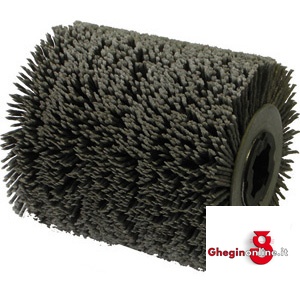 SPAZZOLE ROTATIVE ABRASIVE DIMENSIONI 100X100 MM GRANA 80 7960V SPAZZOLE ROT.F.NYLON abrasive fan grinders wheels Prod. SCU