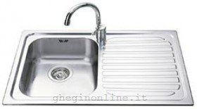 Lavello Lavello Smeg SP791D 2 ALBA Inox (ord.min.1.00 unità)