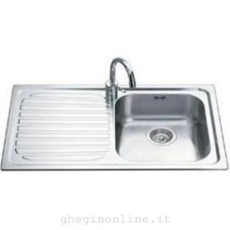 Lavello Smeg SP791S 2 ALBA Inox Lavello (ord.min.1.00unità)
