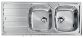 Lavello CM 010847DCSSX NIHAL Inox Lavello (ord.min.1.00unità)