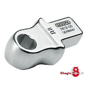 INSERTI IN ACCIAIO CROMO VANADIO ATT.MASCHIO MM 9X12 INSERTO PORTABITS 806GF 5/16 INSERTI PER BITS inserts for torque wrenches Orig. Gedore