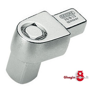 INSERTI IN ACCIAIO CROMO VANADIO ATT. MASCHIO MM 14X18 QUADRO PASSANTE DX/SX 806GP 3/4 INS.QUADRO PASS.D/S inserts for torque wrenches Orig. Gedore