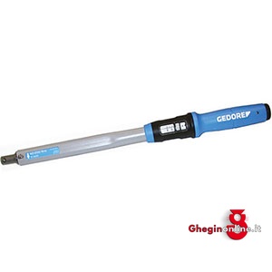 CHIAVI DINAMOMETRICHE AD INNESTO MASCHIO Ø MM 16 NM 40-200 808GS CHIAVI DINAMOMETRICHE torque wrenches Orig. Gedore