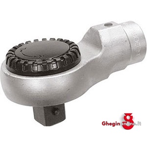 INSERTI CON ATTACCO FEMMINA DIAMETRO MM 22 - TESTINE A CRICCHETTO ATT.QUADRO 3/4 A DISCO DX-SN 809GZE TESTINE ATT.QUADRO 3/4 inserts for torque wrenches Orig. Gedore
