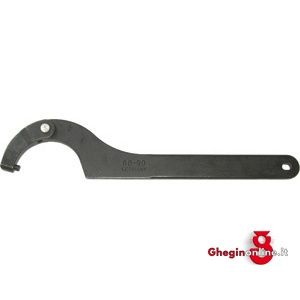 CHIAVI A SETTORE TESTA SNODATA ESECUZ. BRUNITA 833G 165 230 CHIAVI A SETTORE adjustable hook spanners Prod. SCU