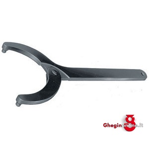 CHIAVI A SETTORE VARIABILE CON PERNI TONDI FISSI 839G 10 CHIAVI A SETTORE hook variable spanners Prod. SCU