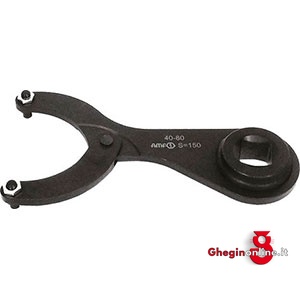 CHIAVI A SETTORE VARIABILE CON PERNI TONDI INTERC. PER USO CON CHIAVI DINAM. 840GA 8 CHIAVI A SETTORE hook variable spanners Prod. SCU