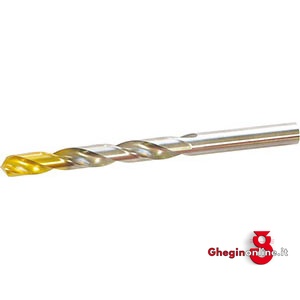 PUNTE PER METALLI ROTAZIONE DX CON PUNTA TIN 8418G 7.7 PUNTE DX P.TIN (84406) stub drills, right hand cutting Orig. Hartner