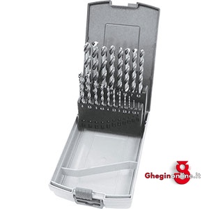 ASSORTIMENTI DI PUNTE CILINDRICHE ART 8445G PUNTE DA MM 1,0 A 10 8447GC ASS. DI PUNTE twist drills sets in stands Orig. Hartner