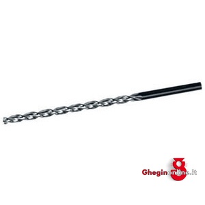 PUNTE EXTRA-LUNGHE LINEA 1 PER METALLI ROTAZIONE DX DIN 1869 TIPO FN IN ACCIAIO HSS 8492G 12 PUNTE EX-LUNG. (81440) extra long drills, right hand cutting Orig. Hartner