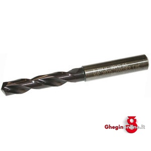 PUNTE IN METALLO DURO INTEGRALI AD ALTO RENDIMENTO ROTAZIONE DX MOD.. EXTRA-CORTO 8497GA 15 PUNTE INT(13880) tungsten-carbide solid twist drills, right hand cutting Prod. SCU - Orig. M.D. DRILLS