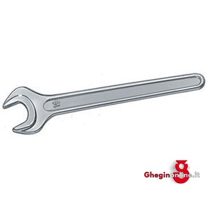 CHIAVI CON 1 BOCCA IN ACCIAIO; NICHELATE 850R 85 CHIAVI CON 1 BOCCA single ended open jaw spanners Prod. SCU