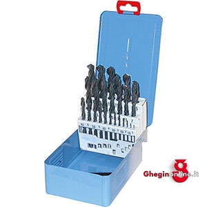 ASSORTIMENTO DI PUNTE CILINDRICHE ART 8648G DA MM 1 A 13 8648GC ASSORTIMENTO DI PUNTE twist drills sets in stands Prod. SCU