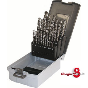 PUNTE IN ASSORTIMENTO ART. 8651 GL DA 1 A 10 MM 8651GP ASS. PUNTE 8651GL 1-10 twist drills sets in stands Prod. SCU