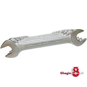 SERIE DI 8 CHIAVI ART. 870 GR DA MM 6X7-8X9-10X11-12X13-14X15-16X17-18X19-20X22 872GB CHIAVI FISSE IN SERIE double ended open jaw spanners sets Orig. Gedore red