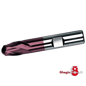 FRESE CILINDRICHE PER CAVE 2 TAGLIENTI E PUNTA SEMI-SFERICA IN ACCIAIO HSS-E AL COBALTO 8% SERIE CORTA ISO 1641/1 ATTACCO WELDON RIVESTIMENTO TIALN 8738E 20 FRESE CILIND.xCAVE 2t. end mills Prod. SCU