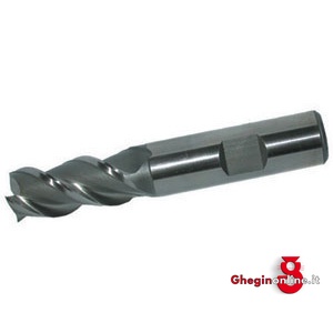 FRESE CILINDRICHE PER CAVE 3 TAGLIENTI ATTACCO WELDON IN ACCIAIO HSS-E AL COBALTO 8% SERIE CORTA 8747 20 FRESE CILIND.xCAVE 3t. end mills Prod. SCU