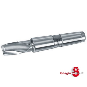FRESE CILINDRICHE PER CAVE 2 TAGLIENTI ELICOIDALI ATTACCO CM E FORO FILETTATO; IN HSS-E AL COBALTO 8% 8748E 32 FRESE CILIND.xCAVE 2t. end mills Prod. SCU