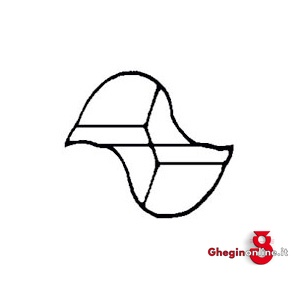 FRESE CILINDRICHE PER CAVE 2 TAGLIENTI ELICOIDALI ATTACCO CM E FORO FILETTATO; IN HSS-E AL COBALTO 8% 8748E 18 FRESE CILIND.xCAVE 2t. end mills Prod. SCU - immagine 2