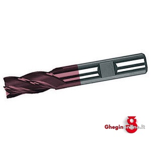 FRESE CILINDRICHE FRONTALI TAGLIENTI ELICOIDALI ATTACCO WELDON IN ACCIAIO HSS-E AL COBALTO 8% RIVESTIMENTO TIALN 8751E 20 FRESE CILIND.FRONTALI end mills Prod. SCU