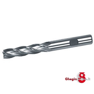 FRESE CILINDRICHE FRONTALI 4 TAGLIENTI ELICOIDALI ATTACCO WELDON IN ACCIAIO HSS-E AL COBALTO 8% 8753 22 FRESE CILIND.FRONTALI end mills Prod. SCU