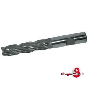 FRESE CILINDRICHE FRONTALI SINUSOIDALI ATTACCO WELDON SERIE LUNGA 8758F 16 FRESE SINUSOIDALI sinusoidal end mills Prod. SCU