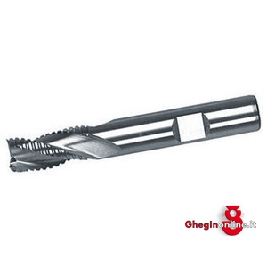 FRESE CILINDRICHE FRONTALI PER SEMIFINIRE ATTACCO WELDON IN ACCIAIO HSS-E AL COBALTO 8% 8761 30 FRESE CIL.xSEMIFINIRE end mills Prod. SCU