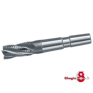 FRESE CILINDR. FRONT. PER SEMIFINIRE SERIE CORTA ATTACCO CM/FORO FILETTATO IN ACCIAIO HSS-E AL COBALTO 5% 8763 32 FRESE CIL.xSEMIFINIRE end mills Prod. SCU