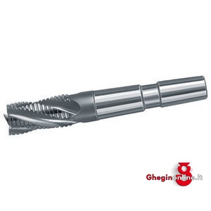 FRESE CILINDRICHE FRONTALI PER SEMIFINIRE ATTACCO CM E FORO FILETTATO IN ACCIAIO HSS-E AL COBALTO 8% 8764 32 FRESE CIL.xSEMIFINIRE end mills Prod. SCU