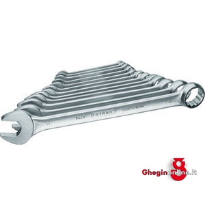 SERIE DI 26 CHIAVI ART. 874 GD DA MM 6-7-8-9-10-11-12-13-14-15-16-17-18-19-20-21-22-23-24-25-26-27-28-29-30-32 877G 26 CHIAVI COMB. IN SERIE combination spanners sets Orig. Gedore