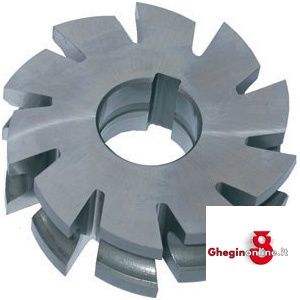 FRESE CON PROFILO SEMICIRCOLARE CONCAVO IN ACCIAIO HSS-E AL COBALTO 5% 8791A 20 FRESE PROF.CONCAVO concave milling cutters Prod. SCU