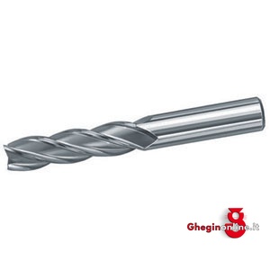 FRESE IN METALLO DURO INTEGRALI TIPO A 4 TAGLIENTI ELICOIDALI SERIE LUNGA 8797L 20 FRESE METALLO DURO 4t tungsten carbide solid end mills Prod. SCU