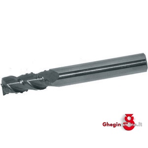 FRESE IN METALLO DURO INTEGRALE TIPO A SEMIFINIRE A 3 TAGLIENTI ELICOIDALI A 45° 8798L 20 FRESE METALLO DURO 3t tungsten carbide solid end mills Prod. SCU